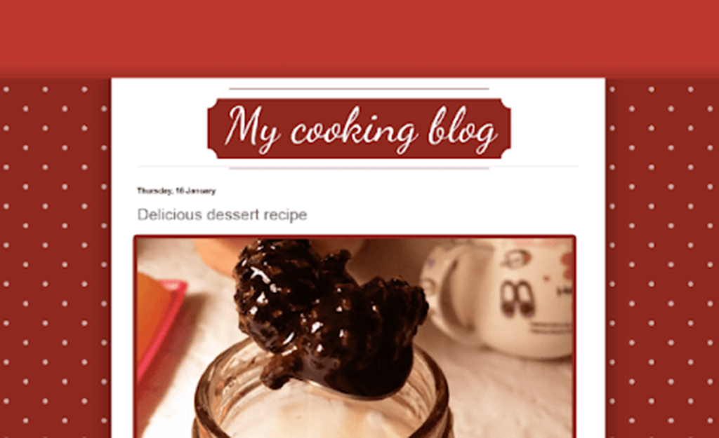Customize blogger template